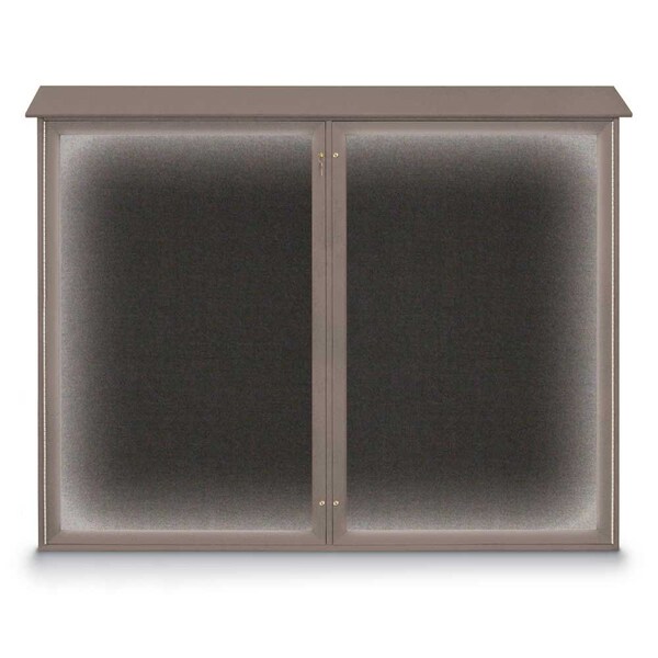 Double Door Enclosed Indoor Letterboard